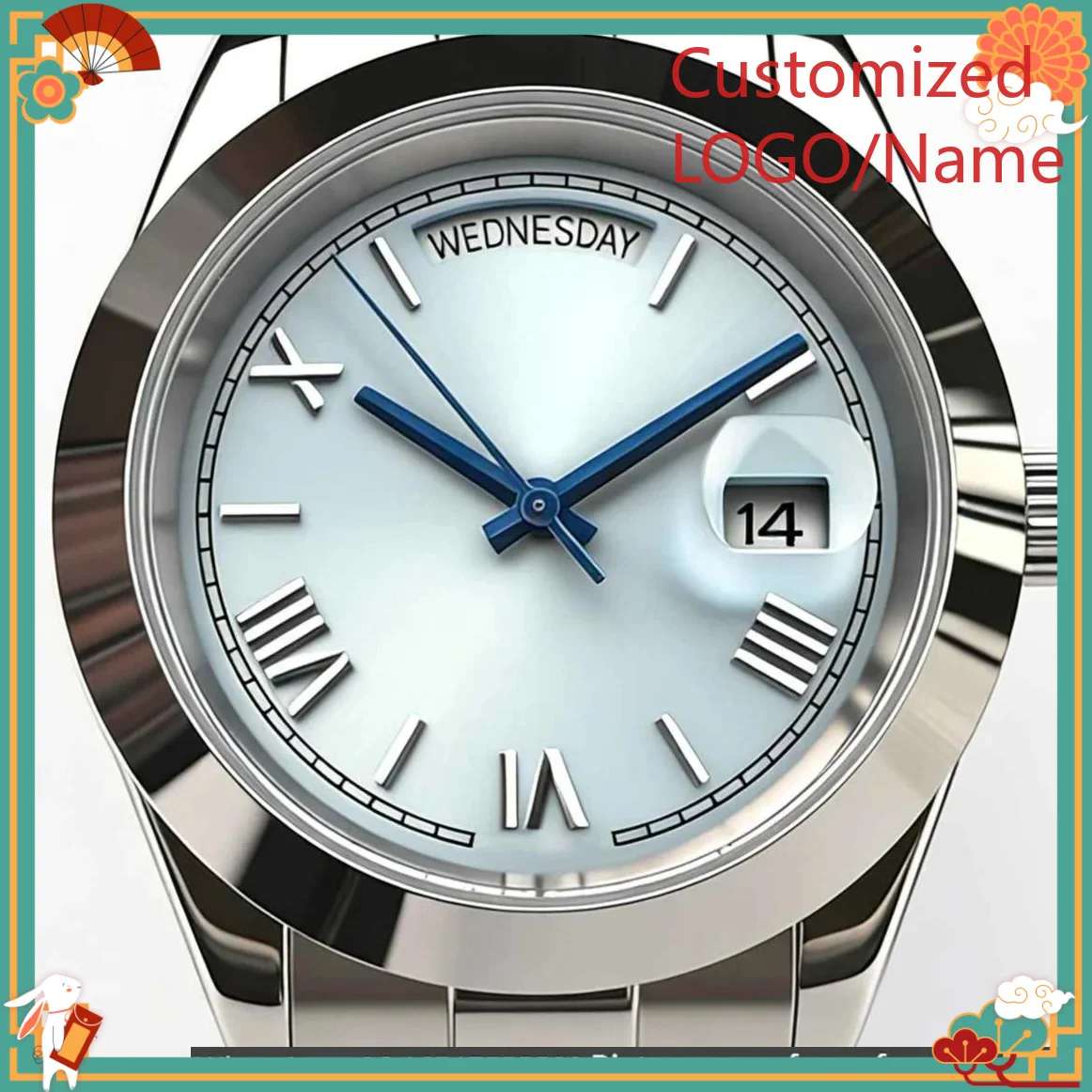DONG Store 40mm luxury men's watch, made of 904L steel-r Customized Watch
DONG Store 40mm luxury men's watch, made of 904L steel-r Customized Watch