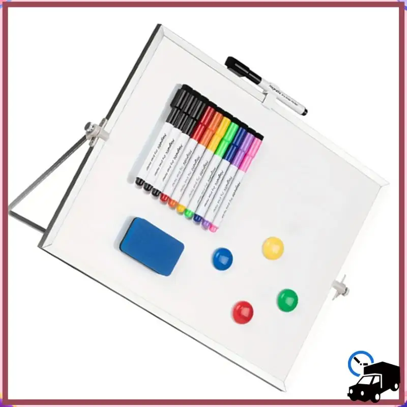 Efficient Hanging Double-Sided 16In X 12In Dry Erase White Board With Essential Accessories: 11 Pens, 4 Magnets, 1 Eraser
Efficient Hanging Double-Sided 16In X 12In Dry Erase White Board With Essential Accessories: 11 Pens, 4 Magnets, 1 Eraser