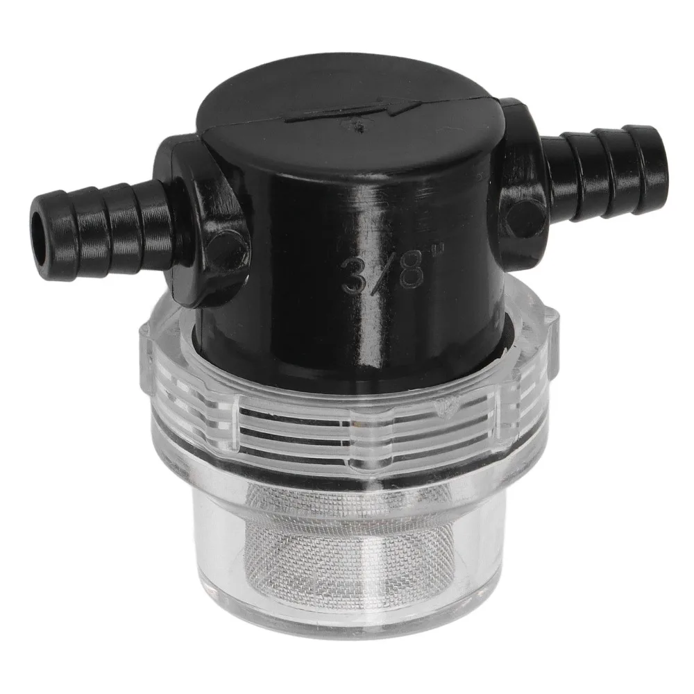 3/8 Inch ID Water Pump Strainer 50 Mesh 1/2 Inch Output In Line Strainer Stainless Steel Screen ABS Material Mesh Filter Screen
3/8 Inch ID Water Pump Strainer 50 Mesh 1/2 Inch Output In Line Strainer Stainless Steel Screen ABS Material Mesh Filter Screen