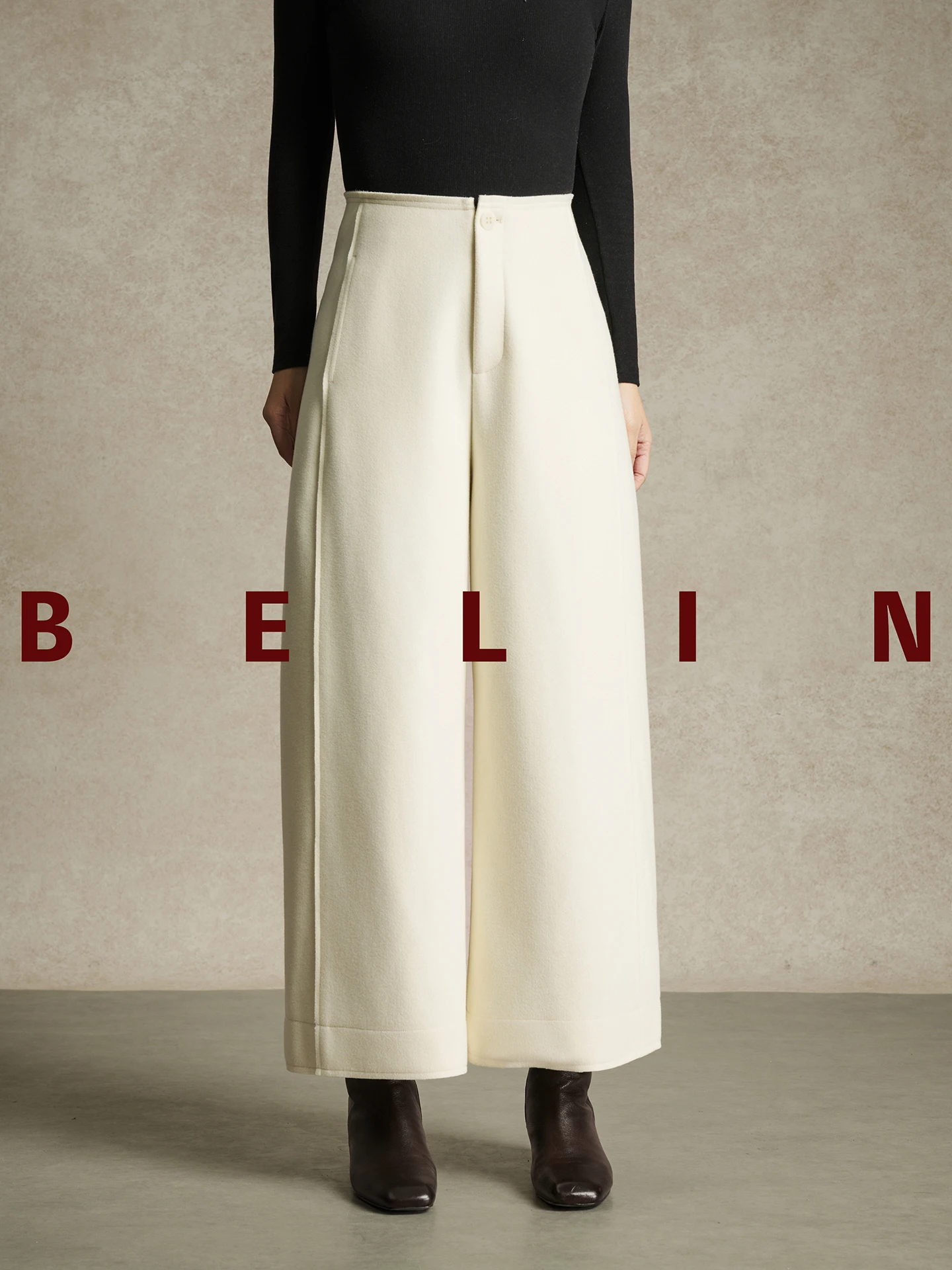 Belin Kōi Series mat Double Line Nine-Piece Fce Wide Leg Pants Women's Commuter Trousers High Waist Straight Leg
Belin Kōi Series mat Double Line Nine-Piece Fce Wide Leg Pants Women's Commuter Trousers High Waist Straight Leg