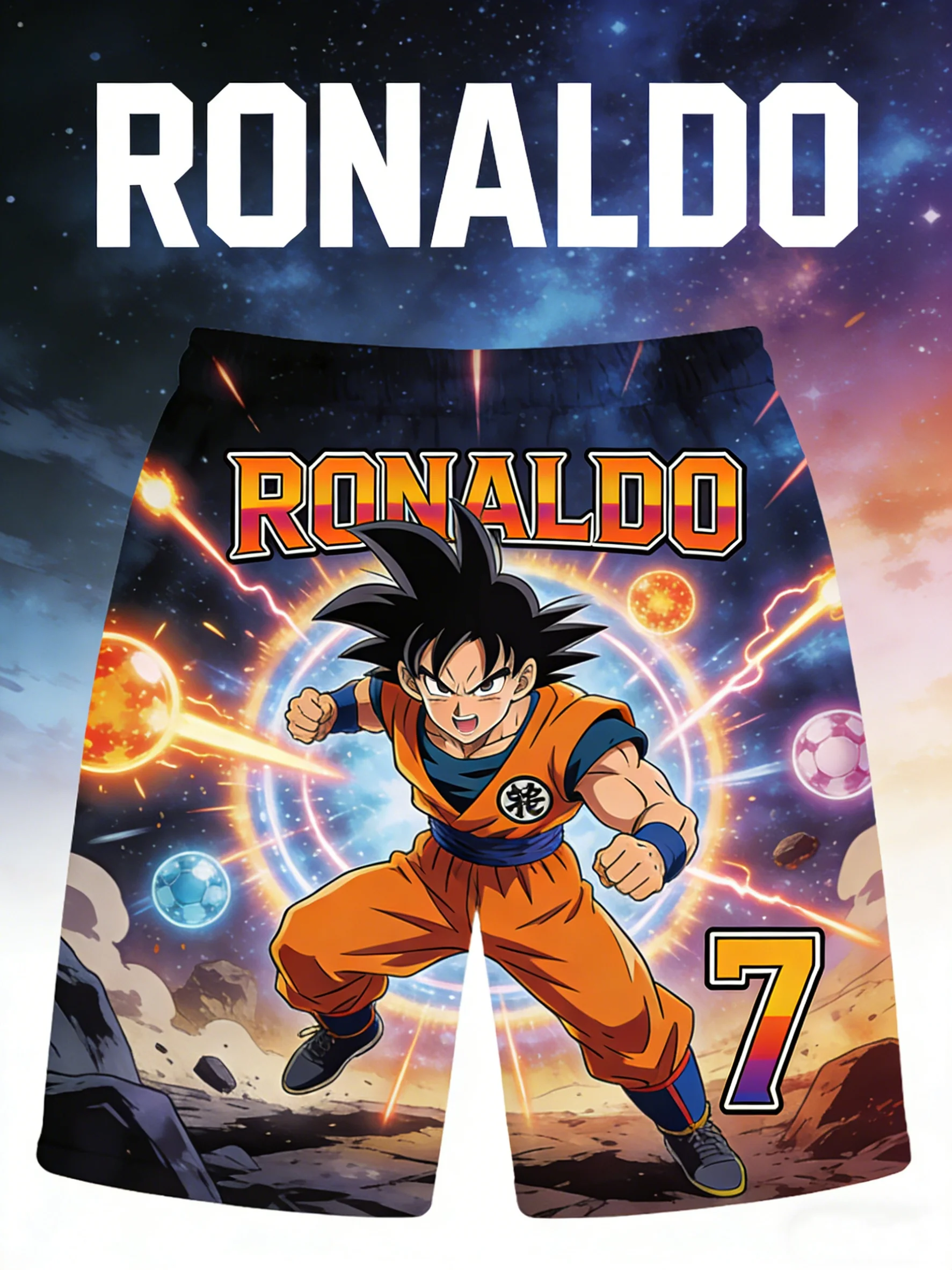 Летние мужские брюки Summer Dragon Ball Anime RonaldoY2K, спортивные брюки для футбола на открытом воздухе, быстросохнущие пляжные брюки, повседневные свободные шорты
Летние мужские брюки Summer Dragon Ball Anime RonaldoY2K, спортивные брюки для футбола на открытом воздухе, быстросохнущие пляжные брюки, повседневные свободные шорты