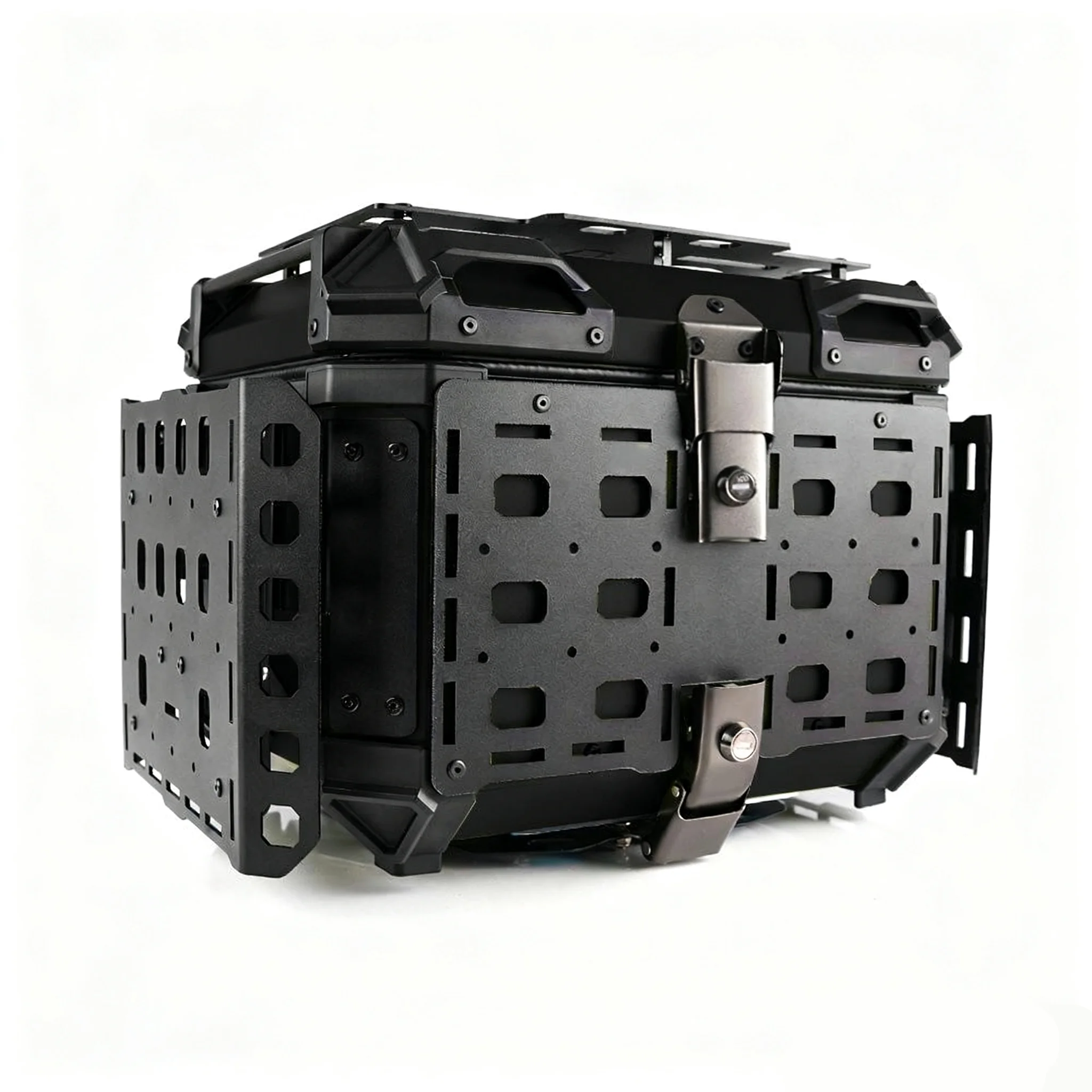 45L Motorcycle Tail Box Top Case Storage Trunk Luggage Tool Helmet Box Aluminum Multi-Function Foldable Armor Plate Waterproof
45L Motorcycle Tail Box Top Case Storage Trunk Luggage Tool Helmet Box Aluminum Multi-Function Foldable Armor Plate Waterproof