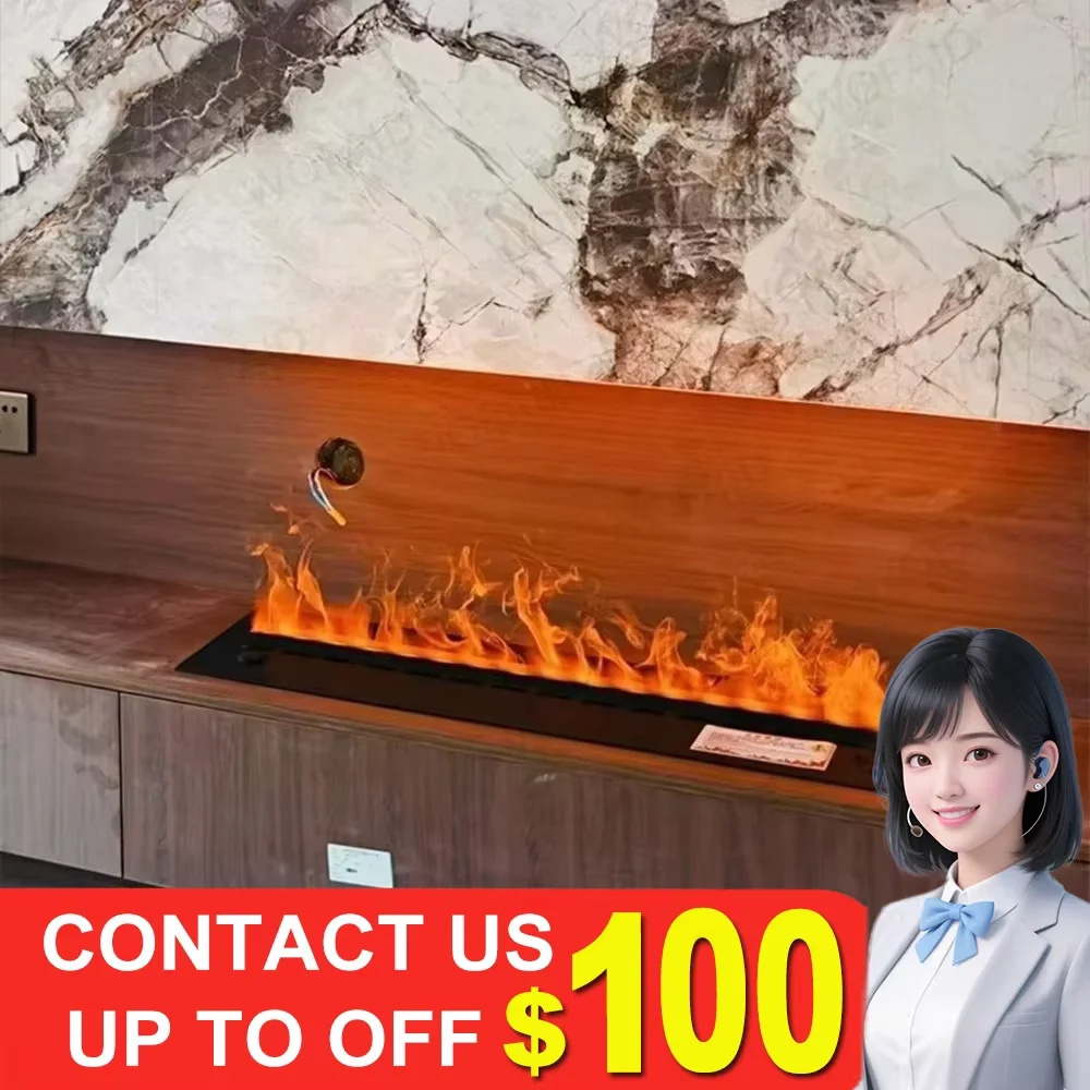 Atomization Fireplace 3D Modern Mist with Timer Touch Water Steam Electric Fireplace APP Remote Control Interior Decoration
Atomization Fireplace 3D Modern Mist with Timer Touch Water Steam Electric Fireplace APP Remote Control Interior Decoration