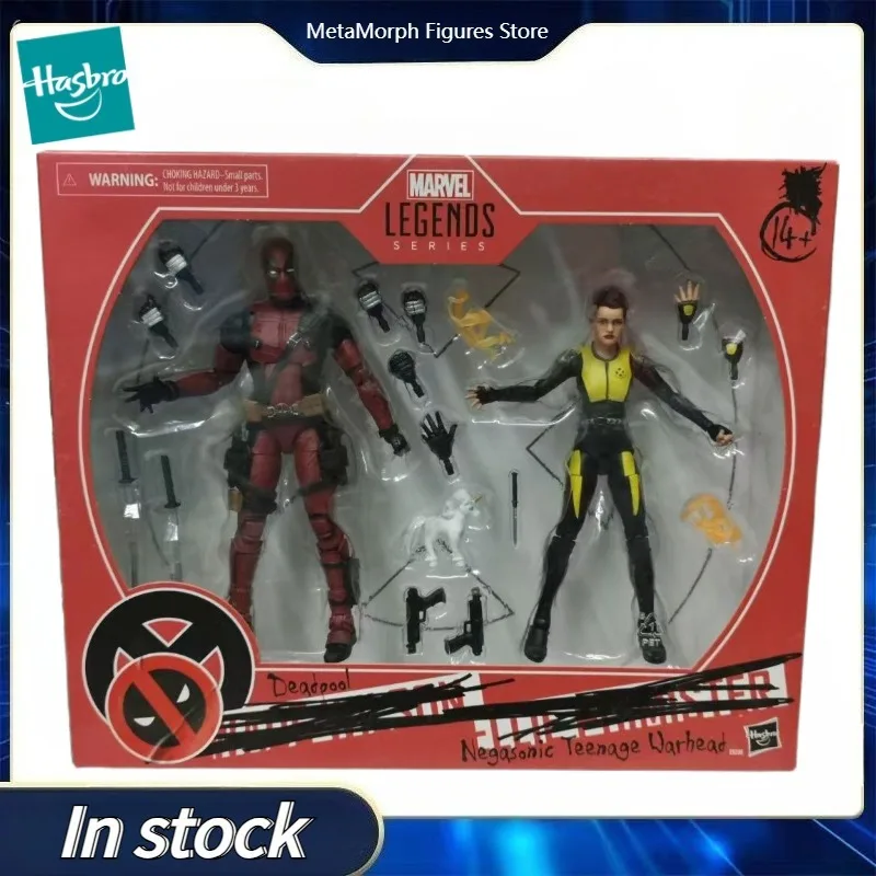 Оригинальная коллекционная фигурка Hasbro Marvel Legends Series DEADPOOL/Negasonic Teenage Warhead, аниме-фигурка, игрушка, украшение
Оригинальная коллекционная фигурка Hasbro Marvel Legends Series DEADPOOL/Negasonic Teenage Warhead, аниме-фигурка, игрушка, украшение
