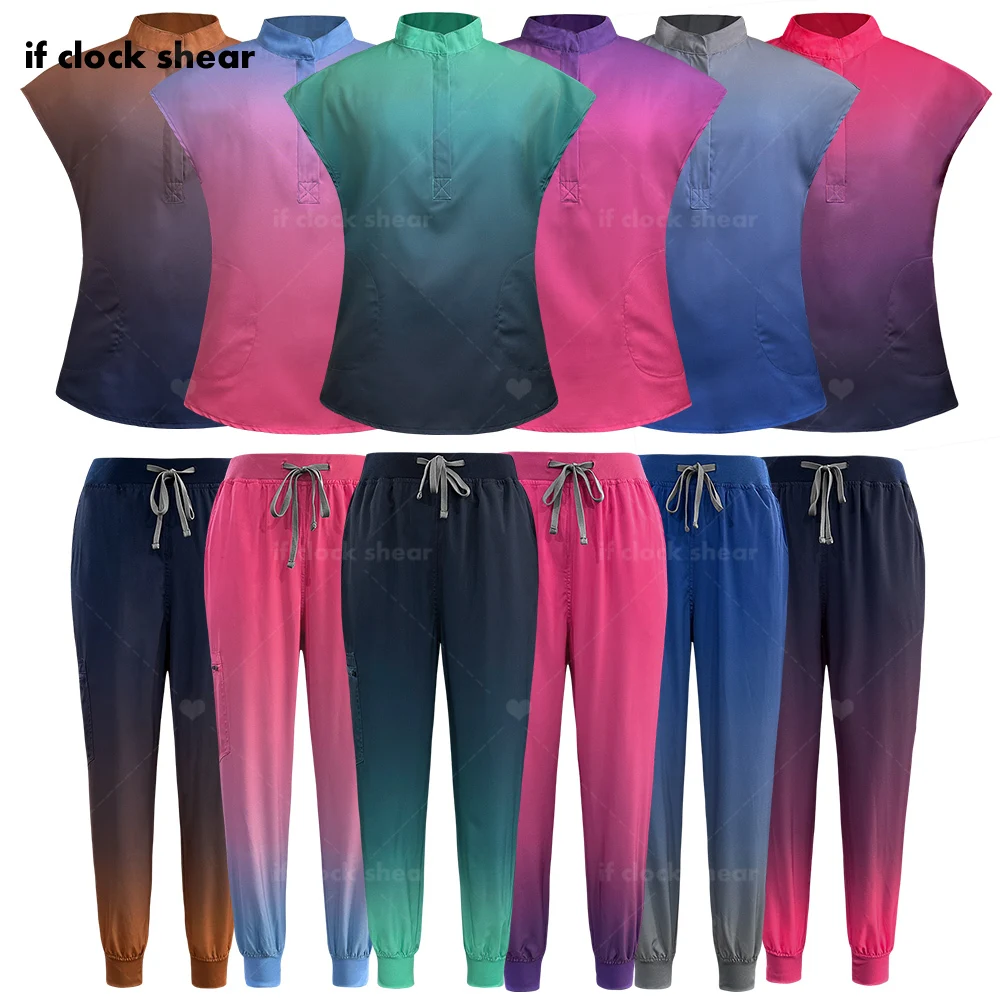 Medical Uniform Women Pharmacy Scrubs Tops Pants Surgical Sets Nurse Accessories Pet Clinic Doctor Clothes Beauty Salon Wokrwear
Medical Uniform Women Pharmacy Scrubs Tops Pants Surgical Sets Nurse Accessories Pet Clinic Doctor Clothes Beauty Salon Wokrwear