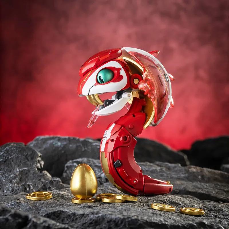 Black Apple Deformable Snake Toy Mechanical Transformer Model Chinese Zodiac Golden Atomic Egg Collectible Desktop Decoration
Black Apple Deformable Snake Toy Mechanical Transformer Model Chinese Zodiac Golden Atomic Egg Collectible Desktop Decoration