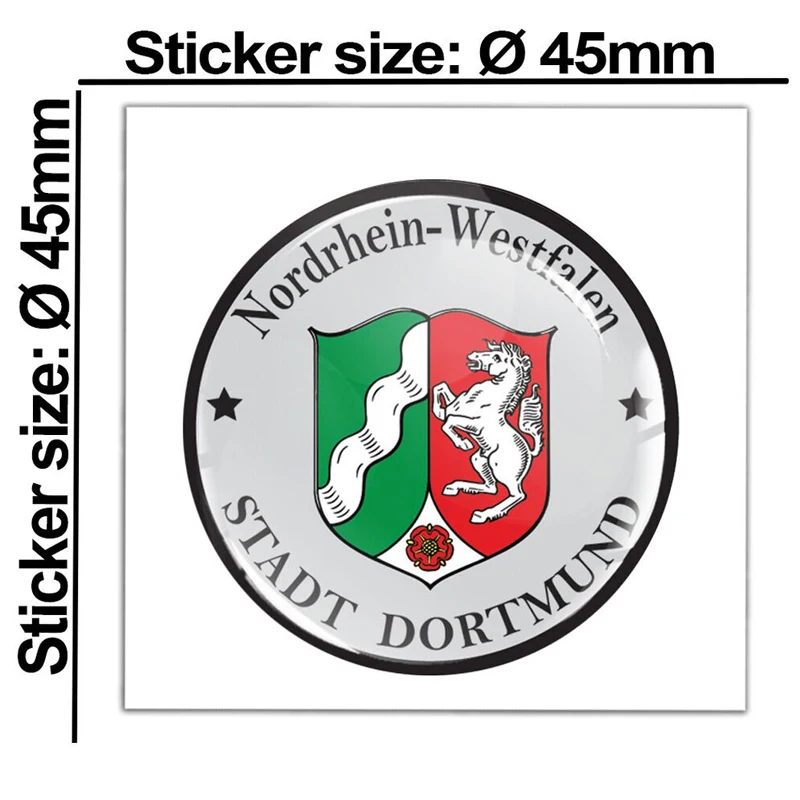 3D Gel License Plate Registration Sticker German Berlin Dome Sticker Nordrhein Westfalen Dortmund German License Plate Seal
3D Gel License Plate Registration Sticker German Berlin Dome Sticker Nordrhein Westfalen Dortmund German License Plate Seal