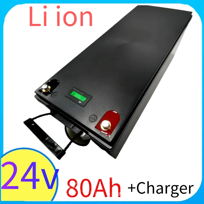 Литий-ионный портативный аккумулятор 24В 80Ач 8S с BMS, перезаряжаемый, для электромобилей, гибридных автомобилей, электродвигателей, ИБП, систем накопления энергии, резервного питания +10А
Литий-ионный портативный аккумулятор 24В 80Ач 8S с BMS, перезаряжаемый, для электромобилей, гибридных автомобилей, электродвигателей, ИБП, систем накопления энергии, резервного питания +10А