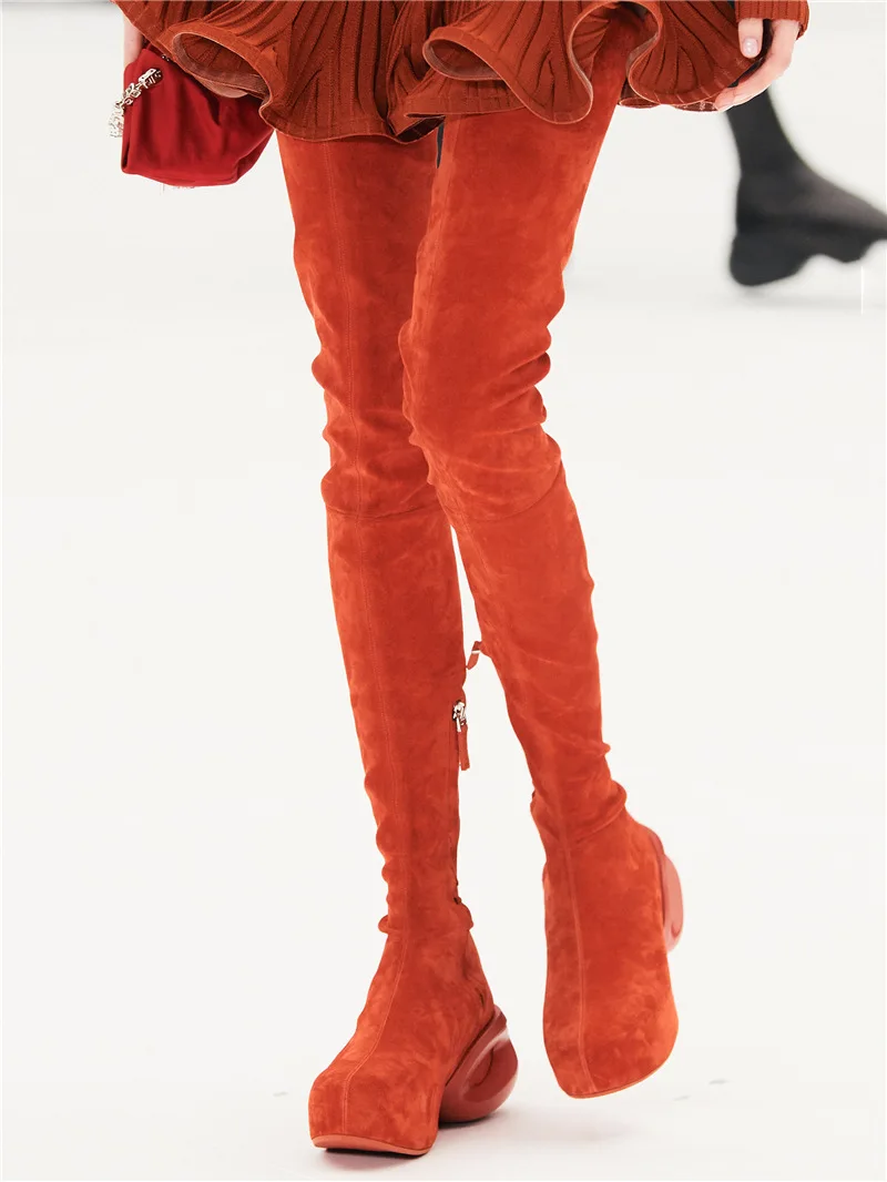 2023Autumn/Winter Show New Over Knee Elastic Boots Thick Sole Multi Color Cross border Women's Leggings Fashion Sexy42Size Shoes
2023Autumn/Winter Show New Over Knee Elastic Boots Thick Sole Multi Color Cross border Women's Leggings Fashion Sexy42Size Shoes