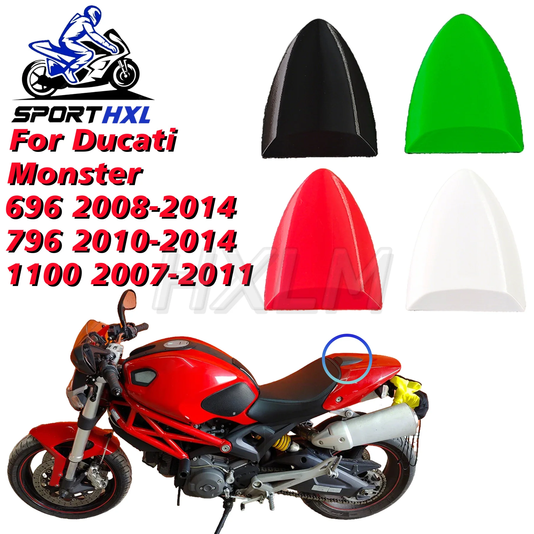 For DUCATI Monster 696/796/1100 2009-2014 2008 Rear fairing Rear cover Rear tail Rear cowl Rear seat cover
For DUCATI Monster 696/796/1100 2009-2014 2008 Rear fairing Rear cover Rear tail Rear cowl Rear seat cover
