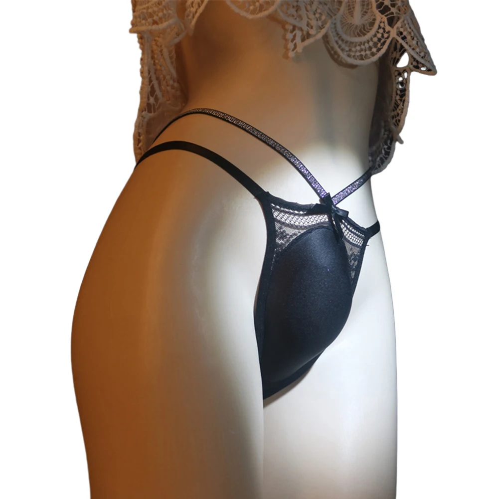 Sexy Men Sissy Thong Lace T-back Underwear Crossdresser Cap Panties Hollow Out Gay Men Thong Shapping Solid Erotic Lingerie
Sexy Men Sissy Thong Lace T-back Underwear Crossdresser Cap Panties Hollow Out Gay Men Thong Shapping Solid Erotic Lingerie