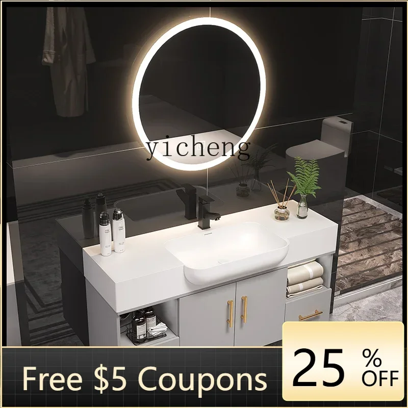 W3-20 bathroom cabinet modern simple bathroom Corian integrated basin washbasin cabinet combination
W3-20 bathroom cabinet modern simple bathroom Corian integrated basin washbasin cabinet combination