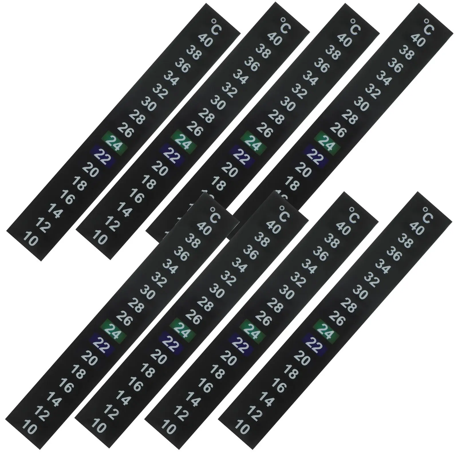 15 Pcs LCD Temperature Bar Thermostat Thermometer Sticker Strip Kitchen Thermometers Liquid Baby Aquarium
15 Pcs LCD Temperature Bar Thermostat Thermometer Sticker Strip Kitchen Thermometers Liquid Baby Aquarium