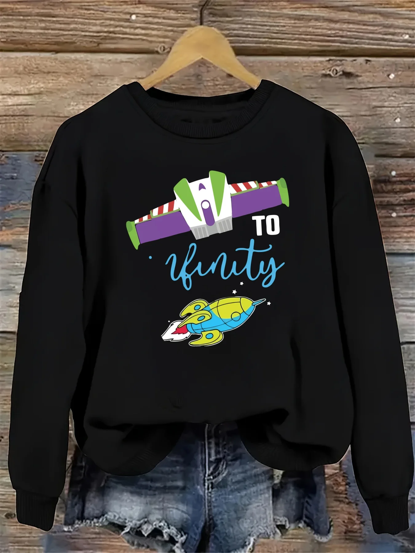 Cartoon Spaceship Graphic Printing Autumn and Winter Pure Cotton Men's and Women's Sweatshirts Outdoor Sports and Leisure
Cartoon Spaceship Graphic Printing Autumn and Winter Pure Cotton Men's and Women's Sweatshirts Outdoor Sports and Leisure