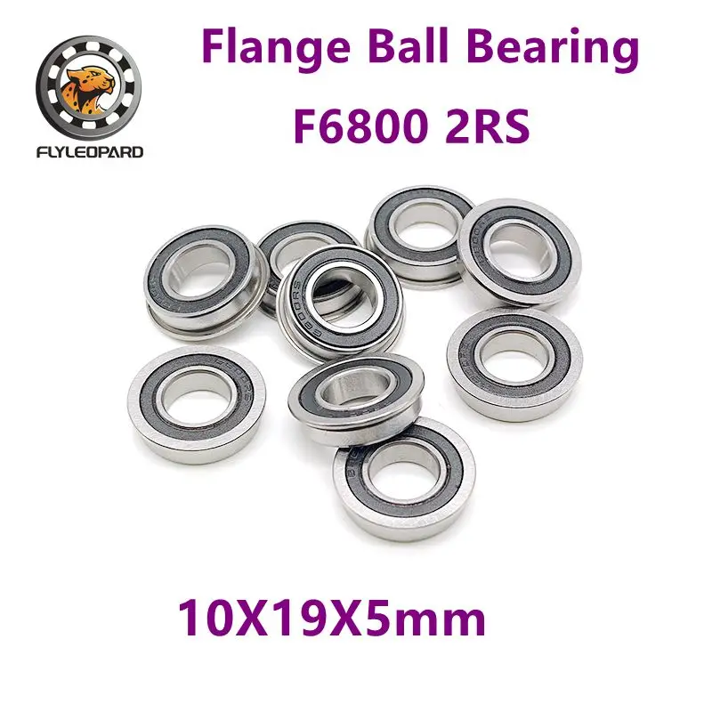 10PCS F6800RS 10X19X5 mm Double Rubber Cover Flange Flange Bearing - Double Rubber Sealed for Pumps Gear Motors
10PCS F6800RS 10X19X5 mm Double Rubber Cover Flange Flange Bearing - Double Rubber Sealed for Pumps Gear Motors