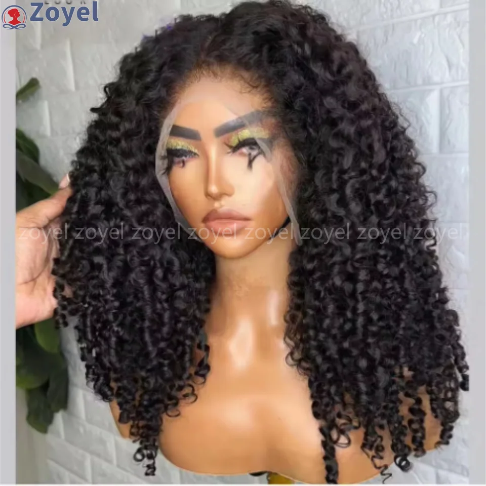 Soft 26” Long Natural Black Kinky Curly 180Density Synthetic Lace Front Wig For Women Babyhair Heat Resistant Preplucked Daily
Soft 26” Long Natural Black Kinky Curly 180Density Synthetic Lace Front Wig For Women Babyhair Heat Resistant Preplucked Daily
