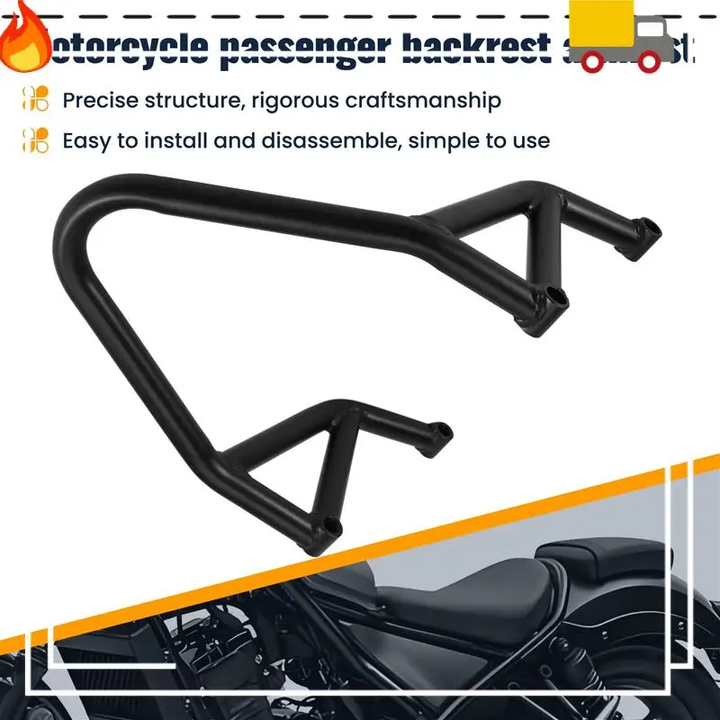 Motorcycle Black Passenger Sissy Bar Rear Backrest Handrail For Honda Rebel 2017-2023
Motorcycle Black Passenger Sissy Bar Rear Backrest Handrail For Honda Rebel 2017-2023