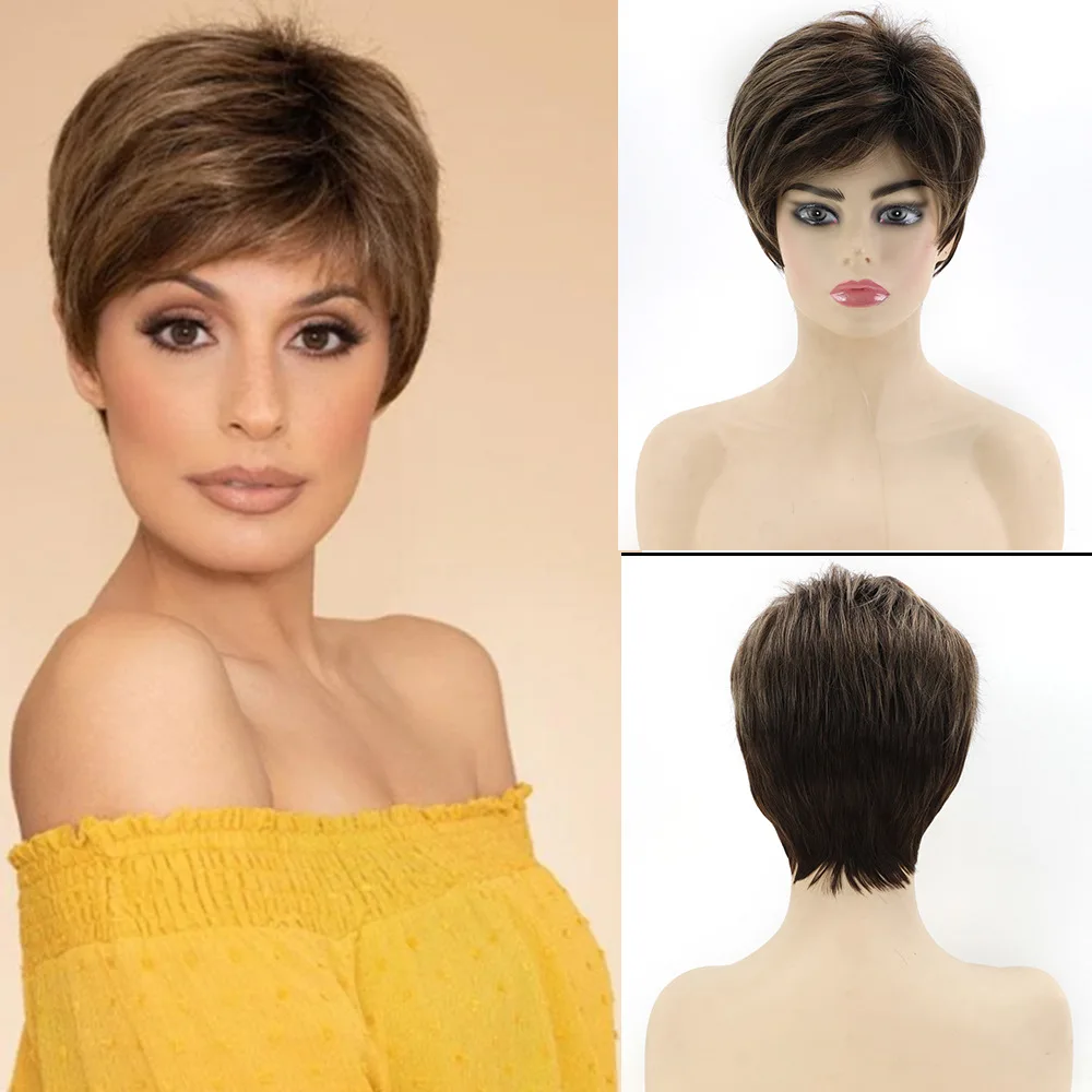 1 парик из синтетического волокна, подходит для женщин - волнистая форма, подходит для повседневного ношения.
1 парик из синтетического волокна, подходит для женщин - волнистая форма, подходит для повседневного ношения.