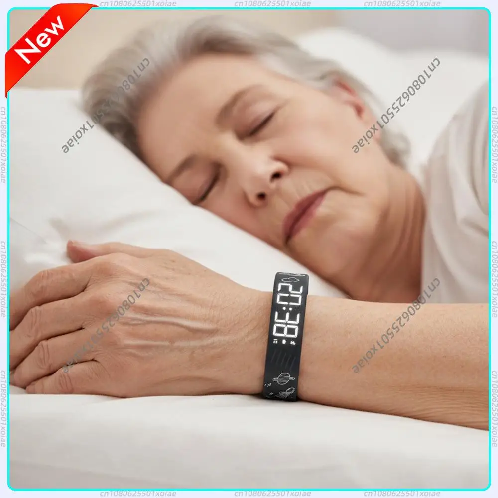 Vibrating Alarm Wristband Waterproof Alarm Clock Watches with Step Counter Silent Wrist Shock Bands Smart Bracelet
Vibrating Alarm Wristband Waterproof Alarm Clock Watches with Step Counter Silent Wrist Shock Bands Smart Bracelet