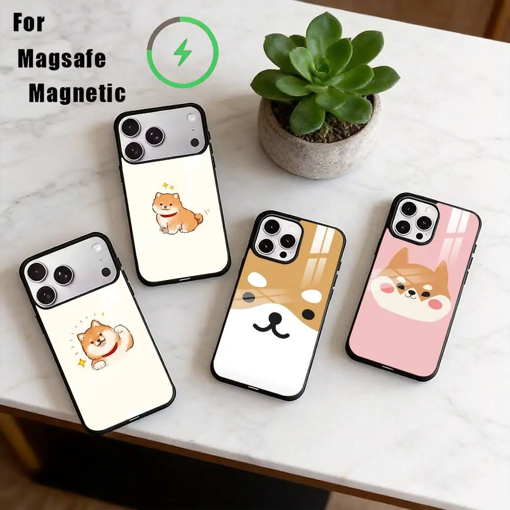 Cute cartoon Shiba Inu Phone Case For iPhone17,16,15,14,13,12,11 Plus,Pro Magnetic with Magsafe Wireless Charging
Cute cartoon Shiba Inu Phone Case For iPhone17,16,15,14,13,12,11 Plus,Pro Magnetic with Magsafe Wireless Charging