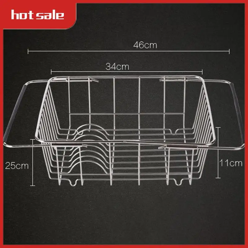 A21I-Expandable Dish Drying Rack Over The Sink,Kitchen Stainless Steel Dish Drainer In Sink Or On Counter
A21I-Expandable Dish Drying Rack Over The Sink,Kitchen Stainless Steel Dish Drainer In Sink Or On Counter