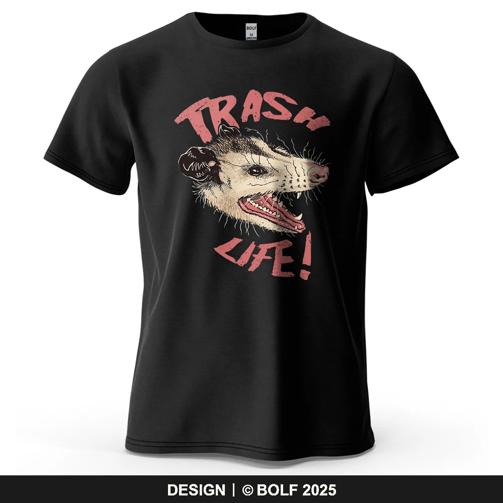 Мужская футболка с принтом TRASH LIFE Opossum в стиле гранж, большие футболки с альтернативным рисунком из 100% хлопка для женщин, топы, уличная одежда
Мужская футболка с принтом TRASH LIFE Opossum в стиле гранж, большие футболки с альтернативным рисунком из 100% хлопка для женщин, топы, уличная одежда