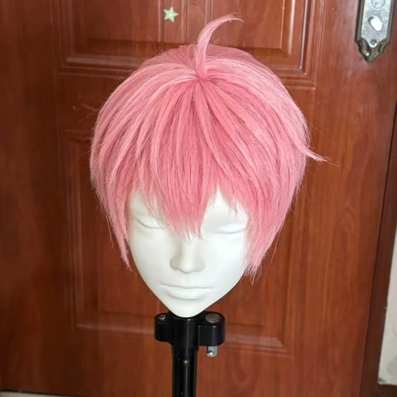 Anime Li Tianchen Cosplay Wig Pink Short Hair Heat Resistant Synthetic Fiber Rose Net Anime Party Cosplay Wig
Anime Li Tianchen Cosplay Wig Pink Short Hair Heat Resistant Synthetic Fiber Rose Net Anime Party Cosplay Wig