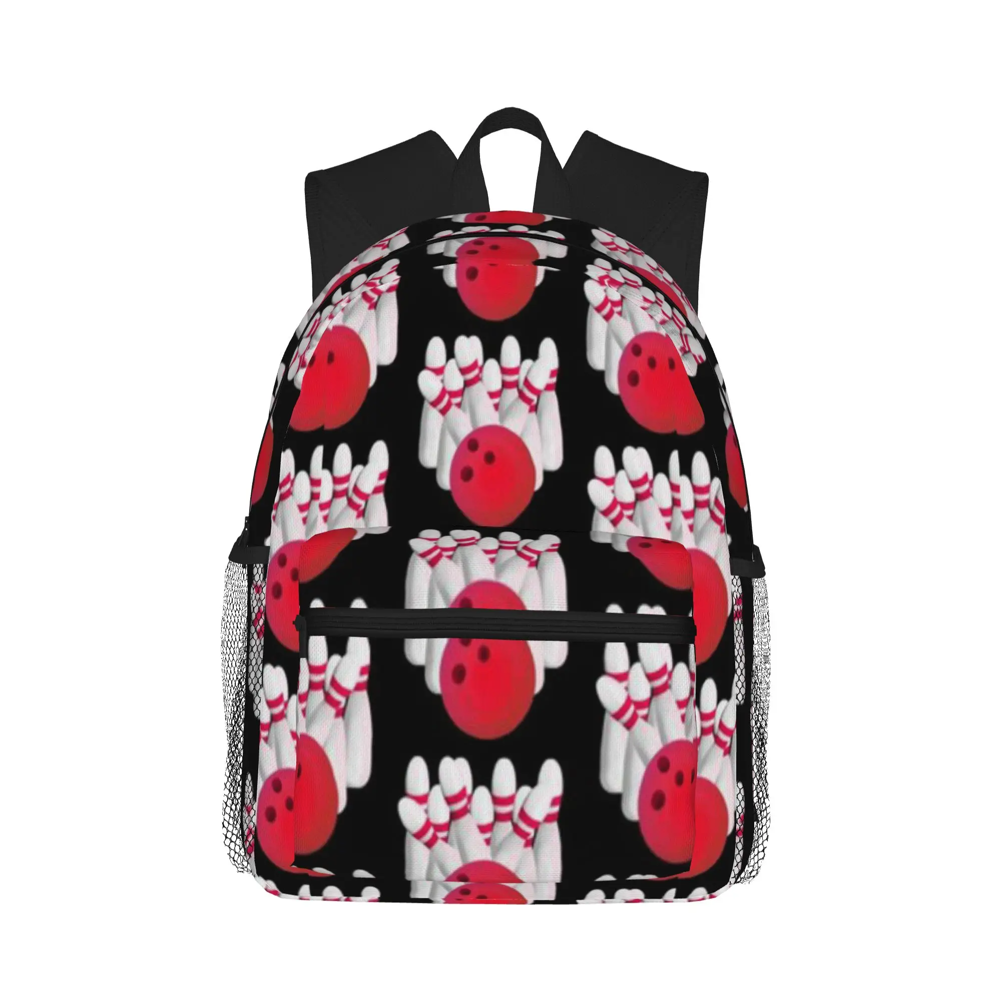 Red Bowling Ball Strike Casual Backpack for Students and Adults Bags
Red Bowling Ball Strike Casual Backpack for Students and Adults Bags