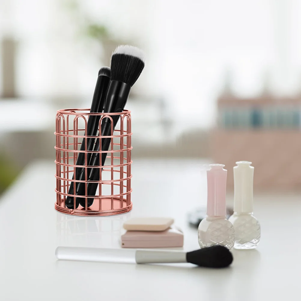 2pcs Wire Metal Pen Holder Makeup Brush Storage Container Desk Organizer for Pens Pencils Markers Iron Stationery Office Home
2pcs Wire Metal Pen Holder Makeup Brush Storage Container Desk Organizer for Pens Pencils Markers Iron Stationery Office Home