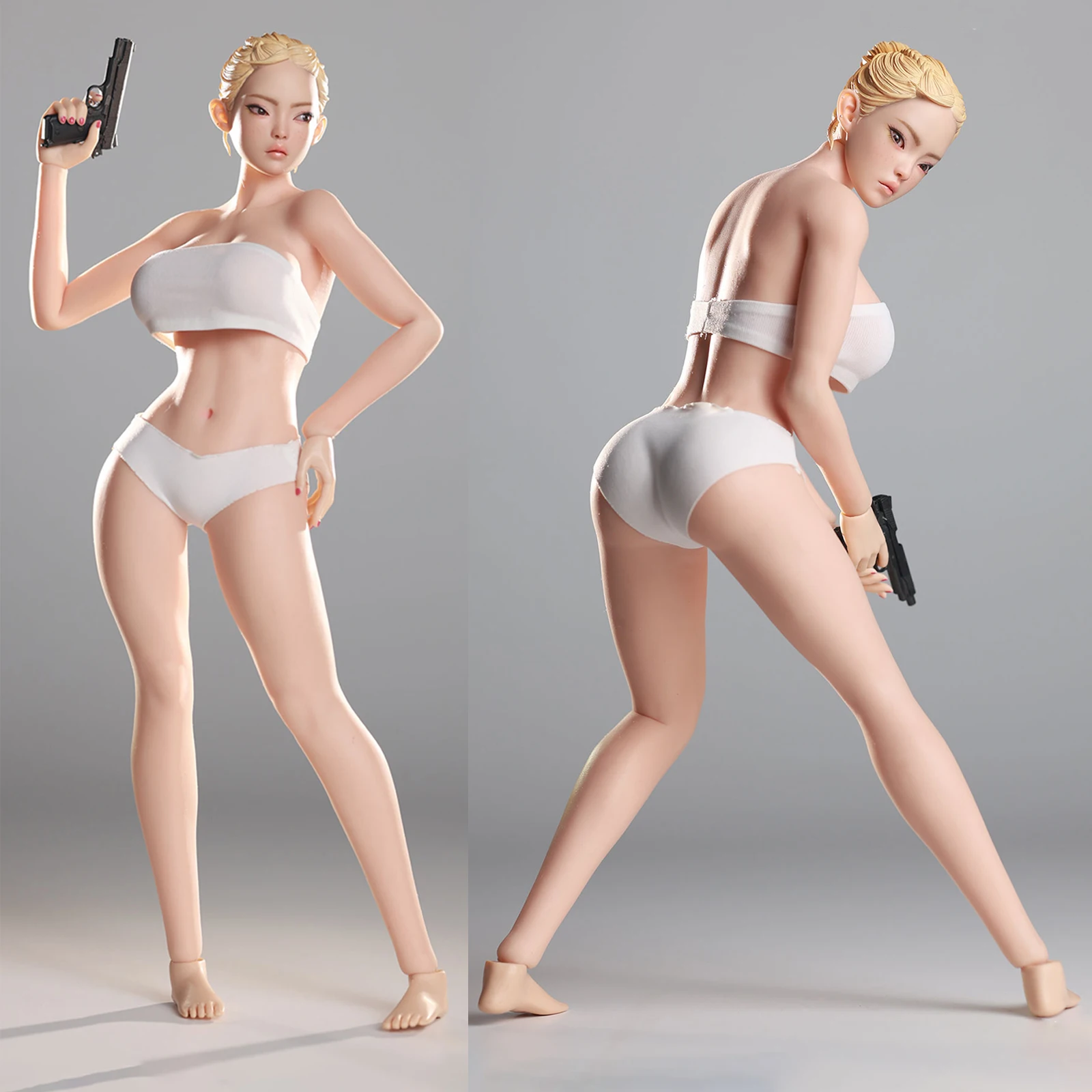 JOQ-10E 1/6 Super Flexible European Female Large Bust Seamless Body 12'' Action Figure with Detachable/Non Detachable Foot Model
JOQ-10E 1/6 Super Flexible European Female Large Bust Seamless Body 12'' Action Figure with Detachable/Non Detachable Foot Model