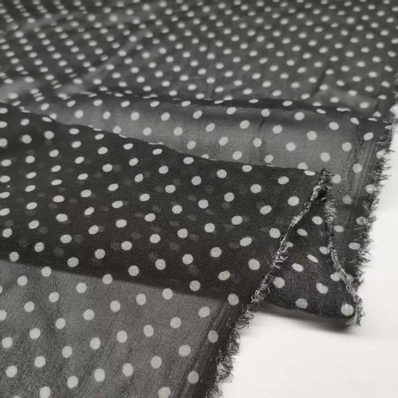 Sewing Fabric Small Dots Silk Georgette Dress Scarf Lining Material 100% Silk Soft Breathable Tissue
Sewing Fabric Small Dots Silk Georgette Dress Scarf Lining Material 100% Silk Soft Breathable Tissue