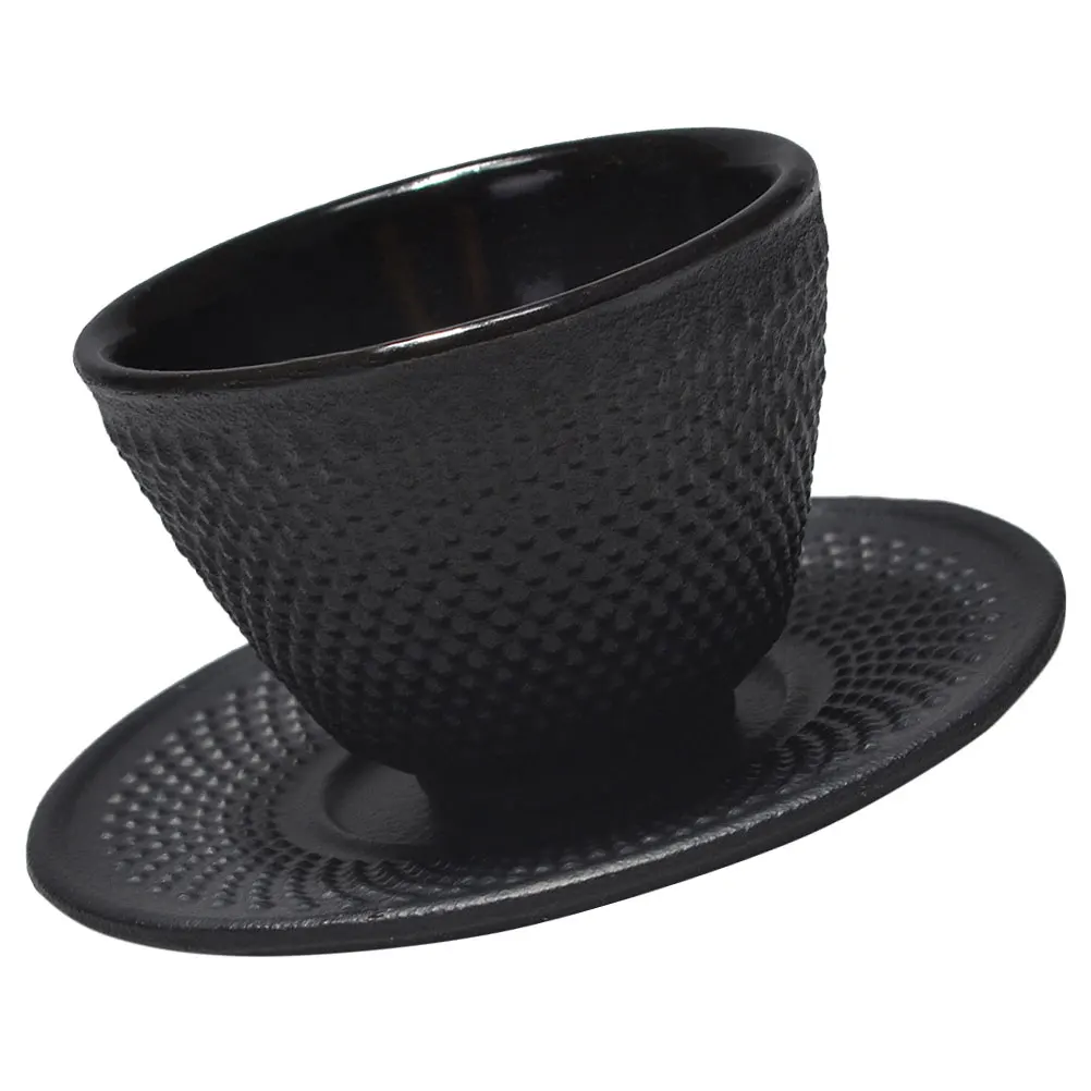 1 set Iron Tea Cup Saucer Set Cast Retro Teacups Smooth Surface Anti Rust Home Office Chinese Tea Cups Kung Fu Mini
1 set Iron Tea Cup Saucer Set Cast Retro Teacups Smooth Surface Anti Rust Home Office Chinese Tea Cups Kung Fu Mini