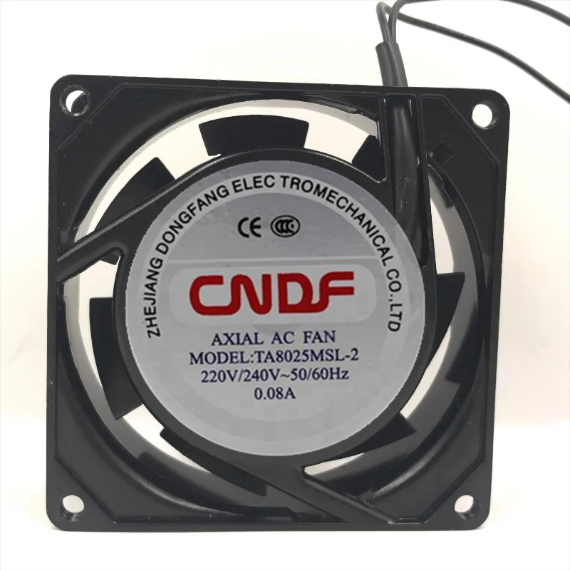 Новый вентилятор-кулер для CNDF TA8025MSL-2 MBL-2 AC 220 В 0,08 А Осевой вентилятор 8 см Бесшумный охлаждающий вентилятор 8025 80*80*25 мм
Новый вентилятор-кулер для CNDF TA8025MSL-2 MBL-2 AC 220 В 0,08 А Осевой вентилятор 8 см Бесшумный охлаждающий вентилятор 8025 80*80*25 мм