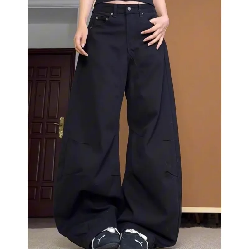 Womens Jeans Vintage Wide Leg Flared Trousers Loose Fit High Waist Stretch Denim Pants For Women Casual
Womens Jeans Vintage Wide Leg Flared Trousers Loose Fit High Waist Stretch Denim Pants For Women Casual
