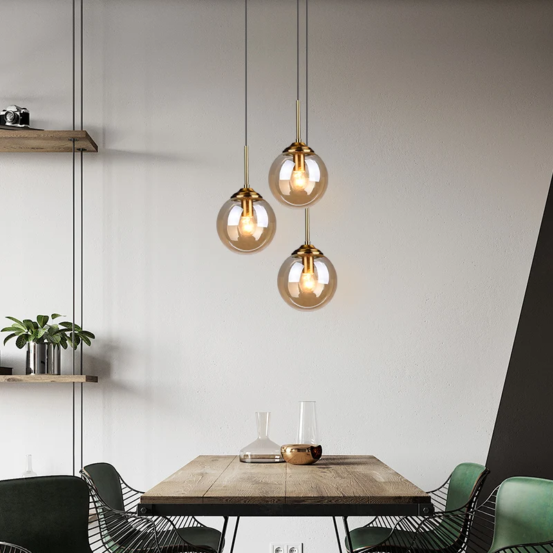 Glass Pendant Light Dinning Room Lamp Bedroom Modern Ceiling Lights Kitchen Lamps Bar Chandelier Lighting Hotel Lamps Free Bulb
Glass Pendant Light Dinning Room Lamp Bedroom Modern Ceiling Lights Kitchen Lamps Bar Chandelier Lighting Hotel Lamps Free Bulb