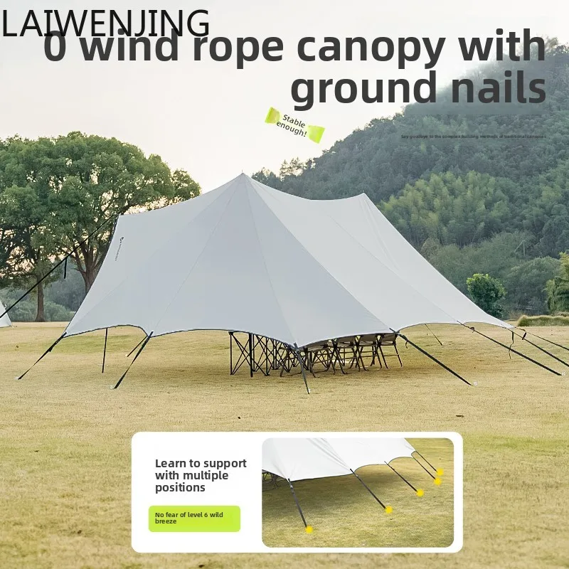 HLZ canopy tent vinyl sunscreen sky curtain butterfly large double peak outdoor camping table and chairs
HLZ canopy tent vinyl sunscreen sky curtain butterfly large double peak outdoor camping table and chairs