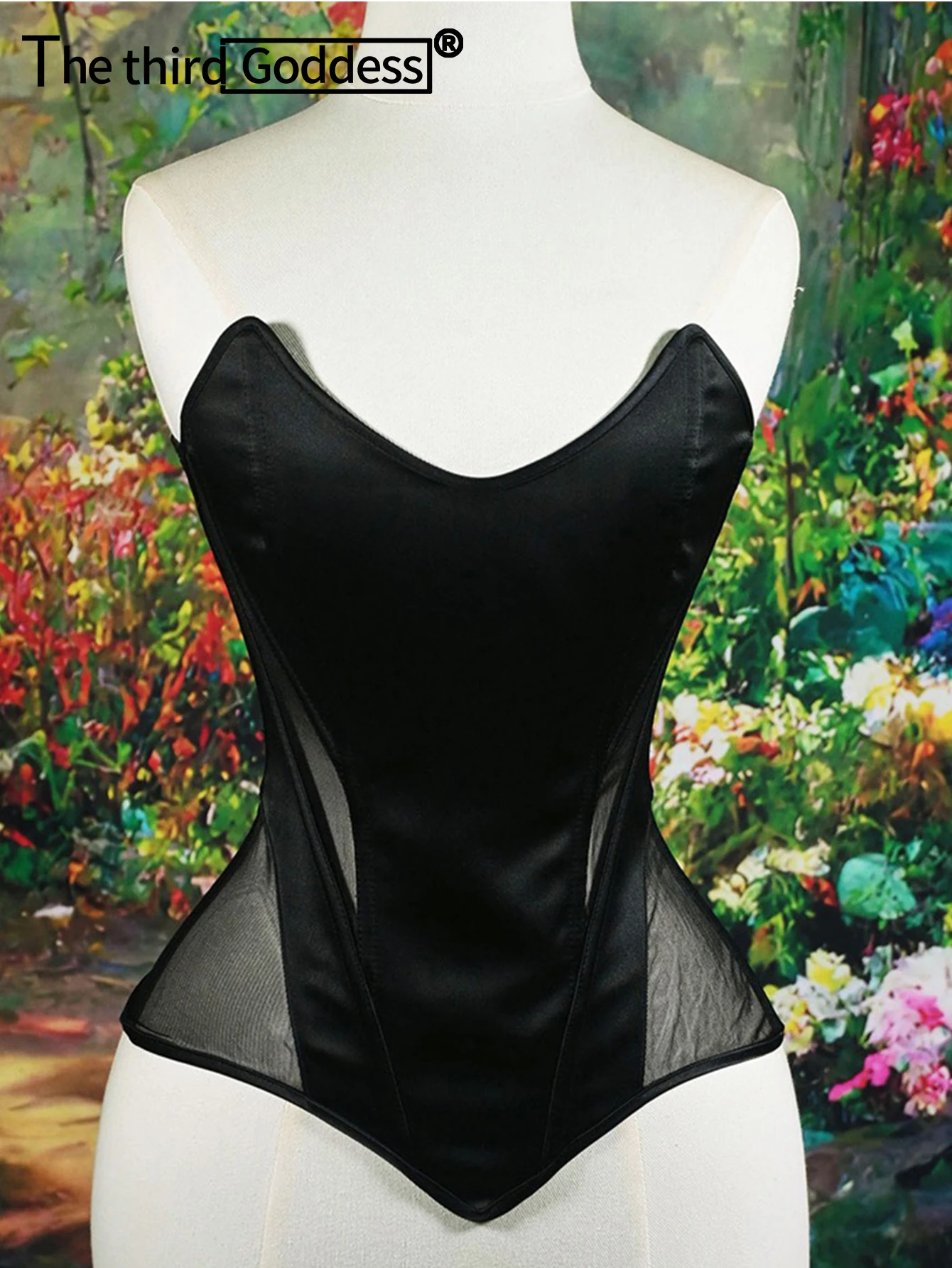 Сексуальный прозрачный черный корсетный топ из сетки для женщин, летний топ без спинки для вечеринок, уличная одежда, укороченный топ-труба.
Сексуальный прозрачный черный корсетный топ из сетки для женщин, летний топ без спинки для вечеринок, уличная одежда, укороченный топ-труба.