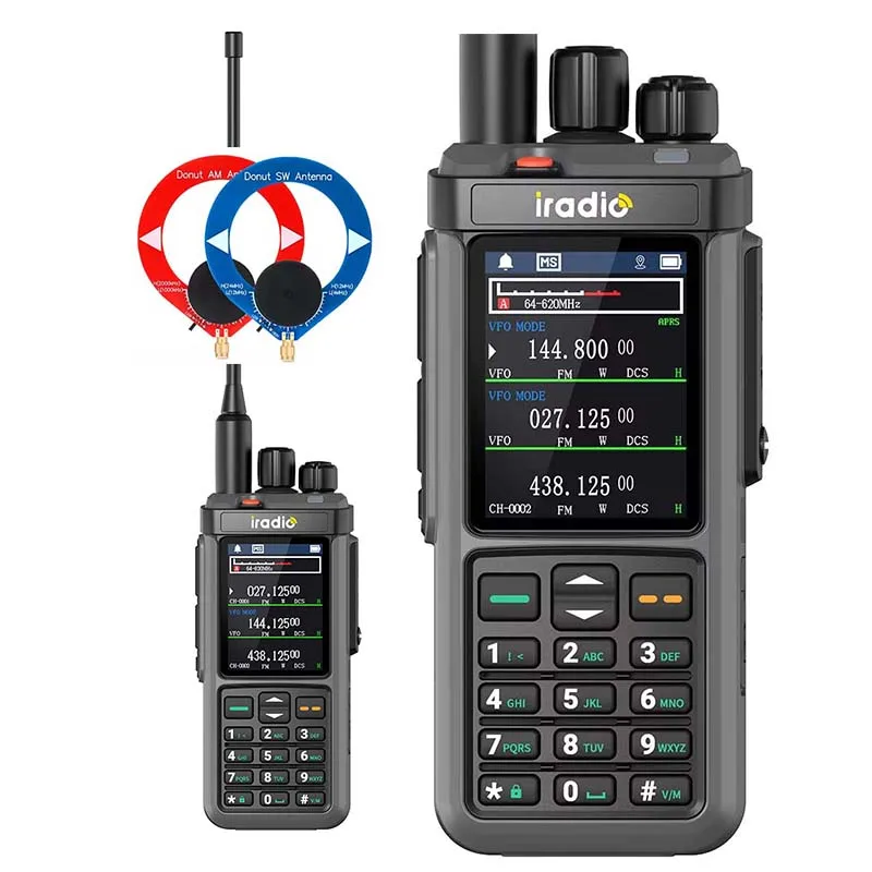 Iradio UV-98 Plus 10W Multi Band Shortwave HF CB Radio LSB CW LW MW SW SSB FM Cross Band Repeater GPS APRS Amateur Walkie Talkie
Iradio UV-98 Plus 10W Multi Band Shortwave HF CB Radio LSB CW LW MW SW SSB FM Cross Band Repeater GPS APRS Amateur Walkie Talkie