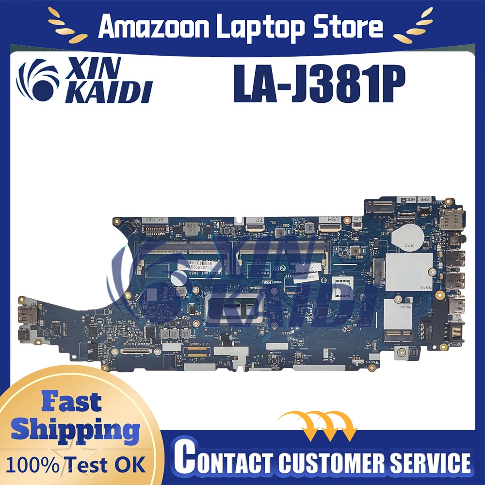 Материнская плата для ноутбука DELL Latitude 5510 LA-J381P 0HT7GC 0J67M8 0JD0KX i5-10210U I5-10310U i7-10610U, материнская плата, 100% тестирование
Материнская плата для ноутбука DELL Latitude 5510 LA-J381P 0HT7GC 0J67M8 0JD0KX i5-10210U I5-10310U i7-10610U, материнская плата, 100% тестирование
