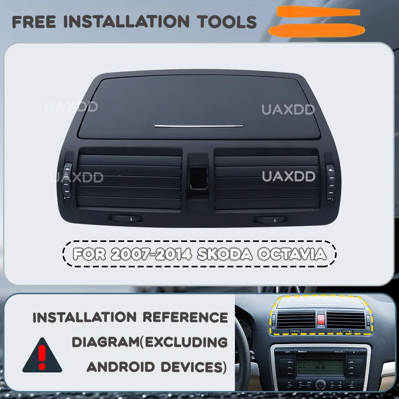 For 2007-2014 Skoda Octavia Car Conditioning Interior AC Accessories A/C Air Vent Grille Dashboard Panel Outlet Kit Center cable
For 2007-2014 Skoda Octavia Car Conditioning Interior AC Accessories A/C Air Vent Grille Dashboard Panel Outlet Kit Center cable