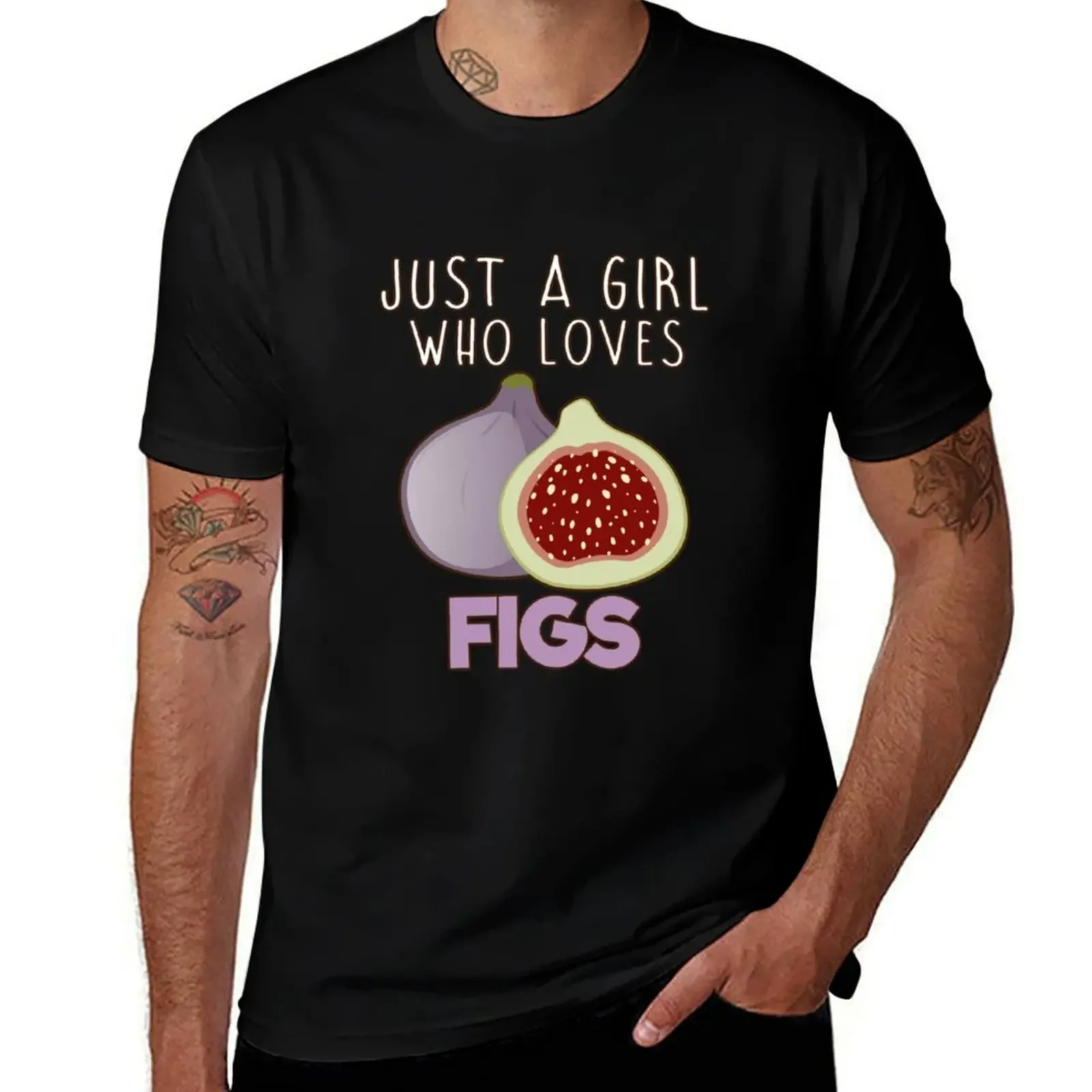 Just A Girl Who Loves Figs. T-Shirt man t shirt summer tops custom shirt cheap stuff mens white t shirts
Just A Girl Who Loves Figs. T-Shirt man t shirt summer tops custom shirt cheap stuff mens white t shirts