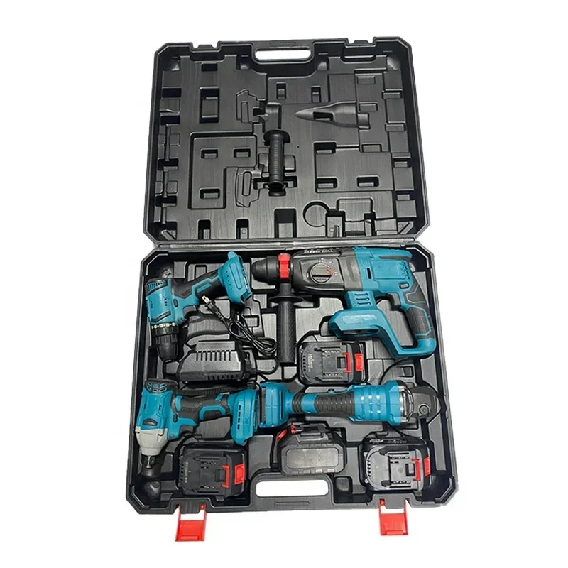 004 Multifunction Household DIY Electrical Kitchen Tools Kit Li-ion Battery Electric Wrench Socket Set Power Tool Set Cordless s
004 Multifunction Household DIY Electrical Kitchen Tools Kit Li-ion Battery Electric Wrench Socket Set Power Tool Set Cordless s