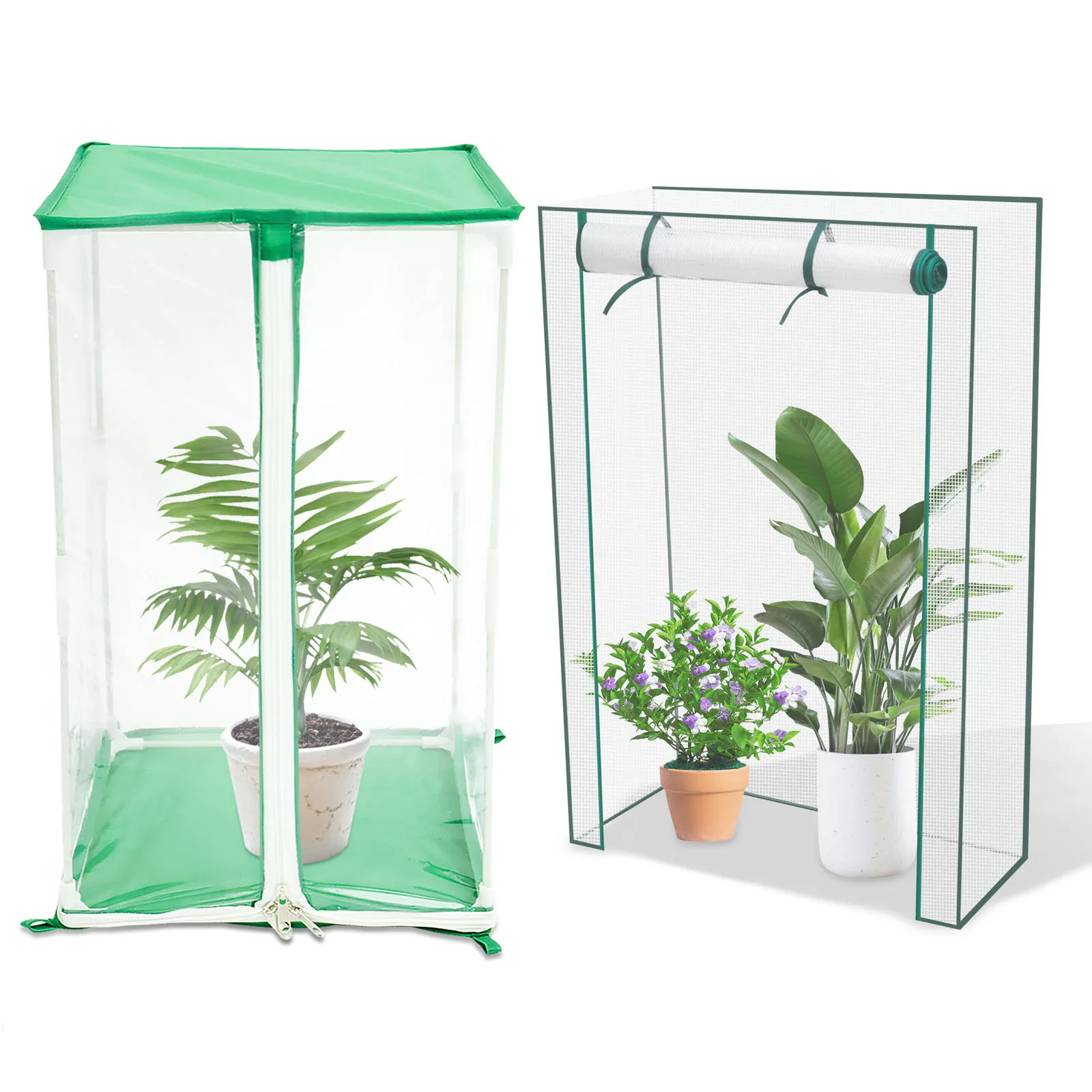 Mini Greenhouse Clear PVC Portable Greenhouse Lightweight Square Small Greenhouse Cover with Ground Nails for Garden Outdoor
Mini Greenhouse Clear PVC Portable Greenhouse Lightweight Square Small Greenhouse Cover with Ground Nails for Garden Outdoor