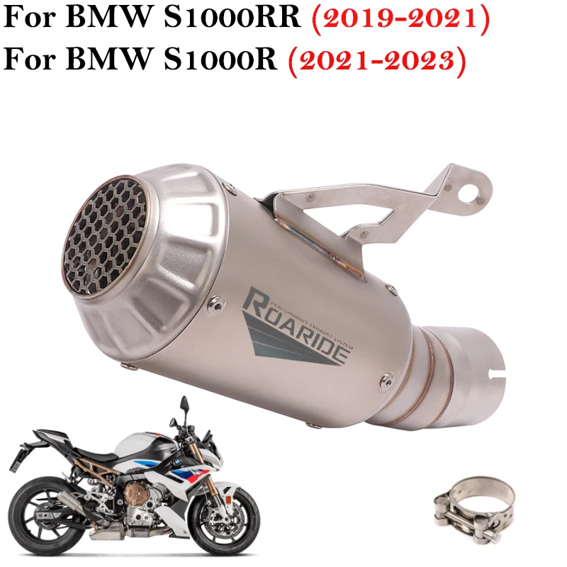 Slip On For BMW S1000RR 2019 - 2021 S1000R 2021 - 2023 Motorcycle Exhaust Link Pipe Escape System Muffler Stainlless Steel
Slip On For BMW S1000RR 2019 - 2021 S1000R 2021 - 2023 Motorcycle Exhaust Link Pipe Escape System Muffler Stainlless Steel