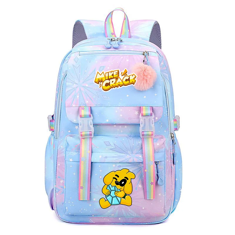 Compadretes Cartoon Backpack for School Girls Large Capacity Fashion Students Casual Bagpack Anime Mikecrack Children School Bag
Compadretes Cartoon Backpack for School Girls Large Capacity Fashion Students Casual Bagpack Anime Mikecrack Children School Bag