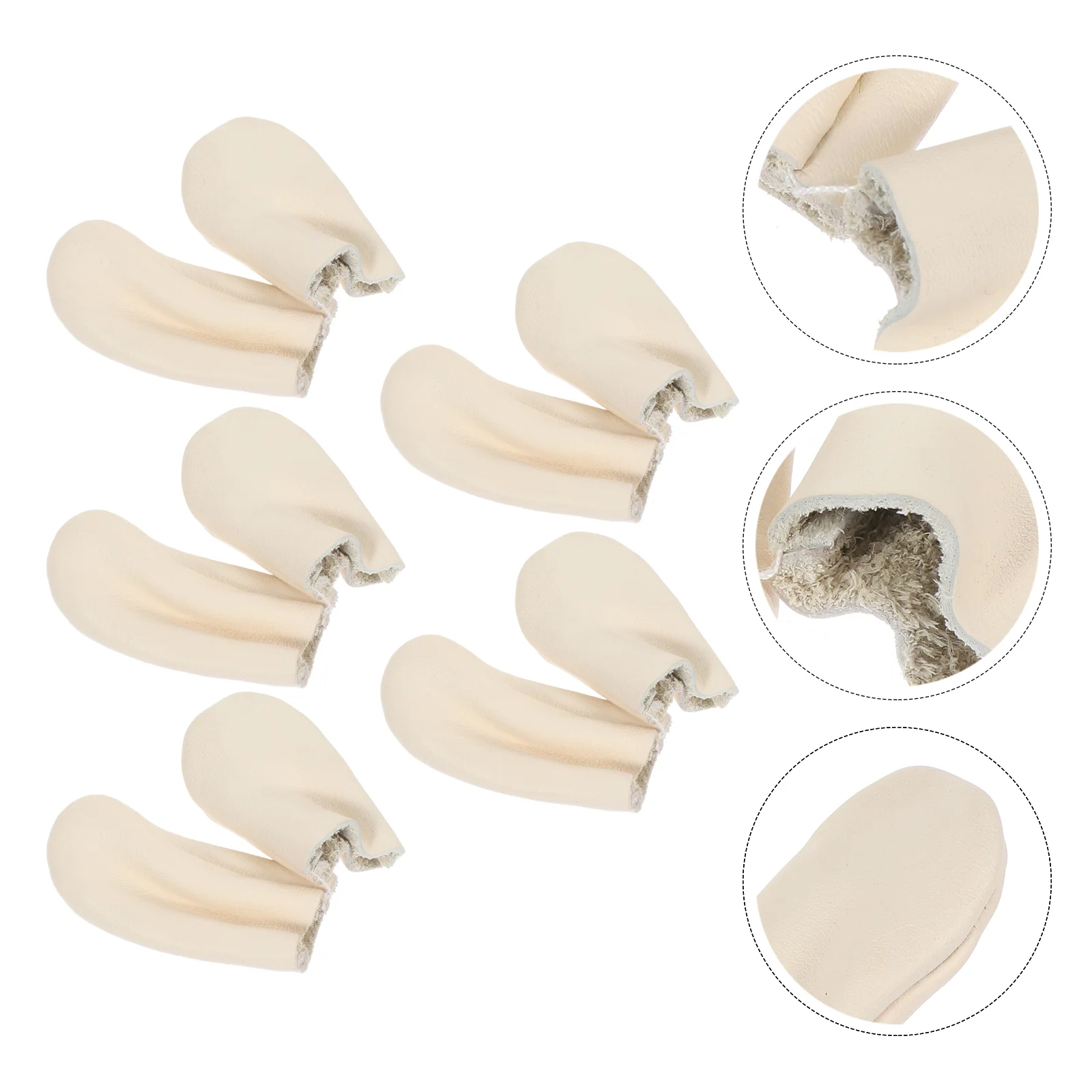 5 Pairs Mittens Sewn Finger Cots Sleeves Protector Needlework Guards for Sewing Child
5 Pairs Mittens Sewn Finger Cots Sleeves Protector Needlework Guards for Sewing Child