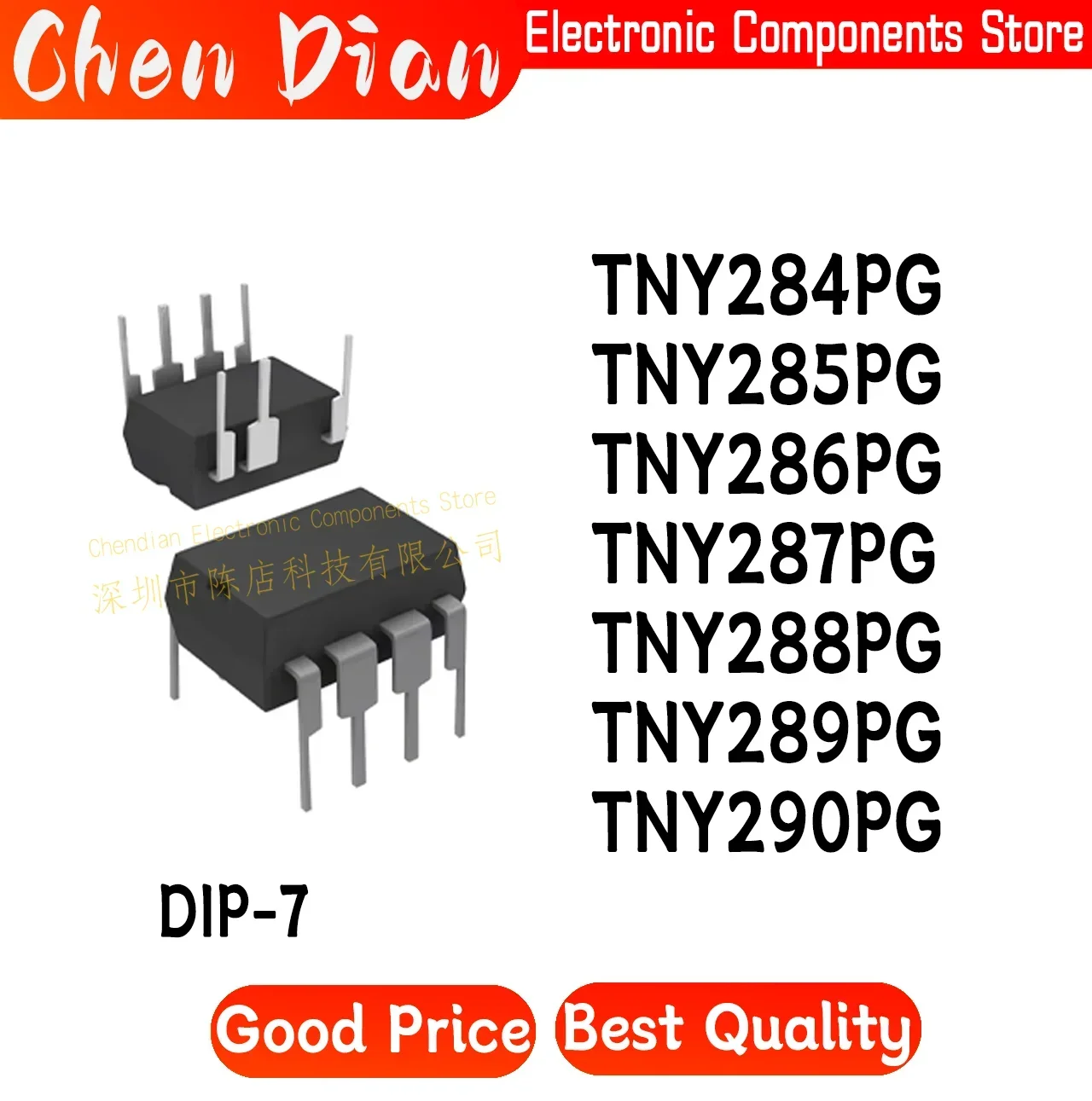 TNY284PG TNY285PG TNY286PG TNY287PG TNY288PG TNY289PG TNY290PG DIP-7 New Original Genuine
TNY284PG TNY285PG TNY286PG TNY287PG TNY288PG TNY289PG TNY290PG DIP-7 New Original Genuine