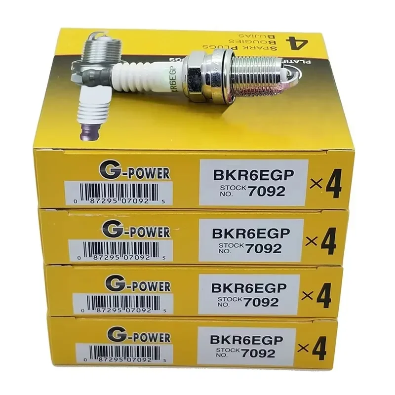 4/6pcs 7092 BKR6EGP Spark Plug for Audi A4 A6 Q5 BMW 320i 330i Mercedes-Benz C230 C32 AMG Lexus IS GS RX Toyota VW Chevrolet
4/6pcs 7092 BKR6EGP Spark Plug for Audi A4 A6 Q5 BMW 320i 330i Mercedes-Benz C230 C32 AMG Lexus IS GS RX Toyota VW Chevrolet