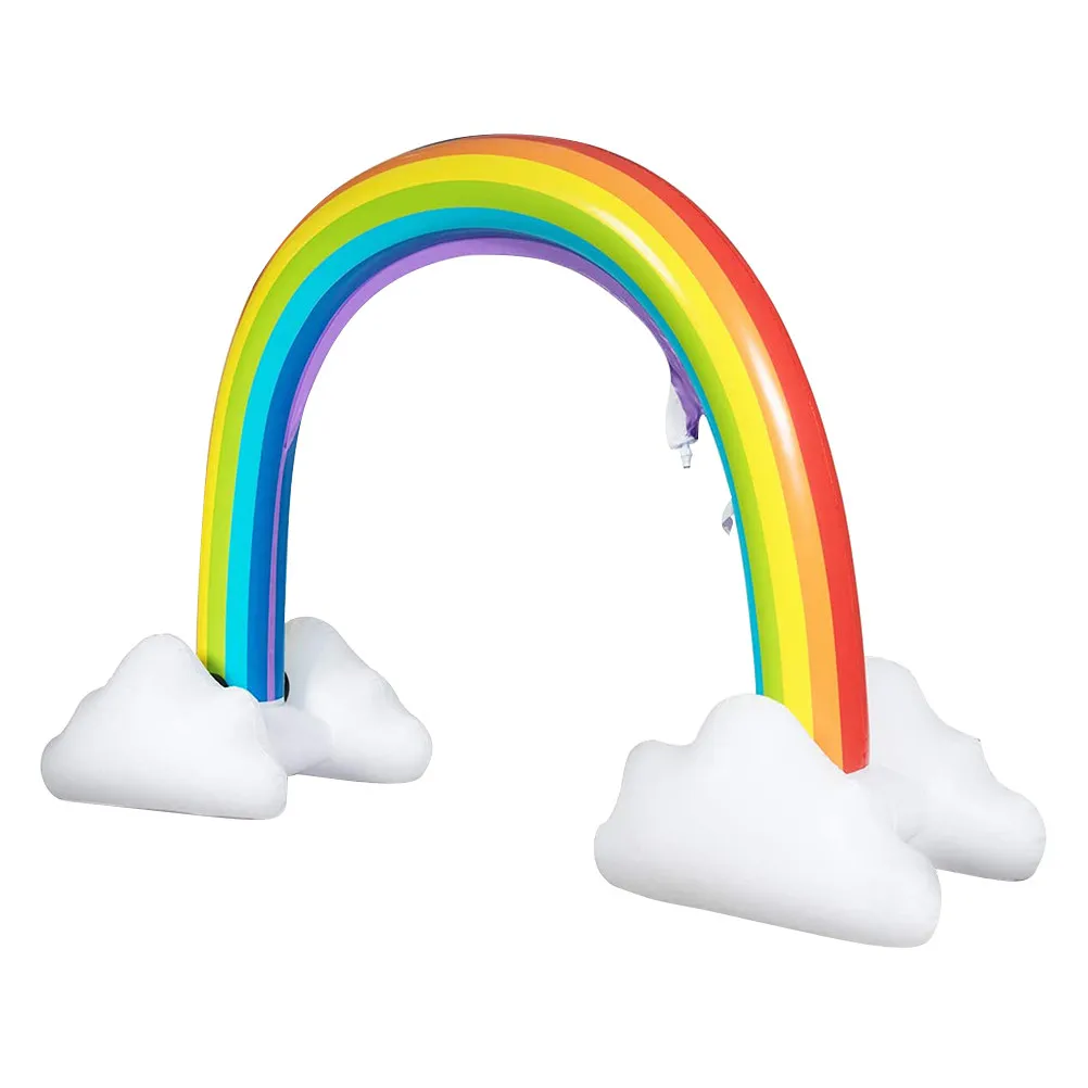 1Pcs Inflatable Rainbow Water Spray Arch Kids Outdoor Sprinkler Plaything Safe Water Game Prop for Beach Lawn
1Pcs Inflatable Rainbow Water Spray Arch Kids Outdoor Sprinkler Plaything Safe Water Game Prop for Beach Lawn