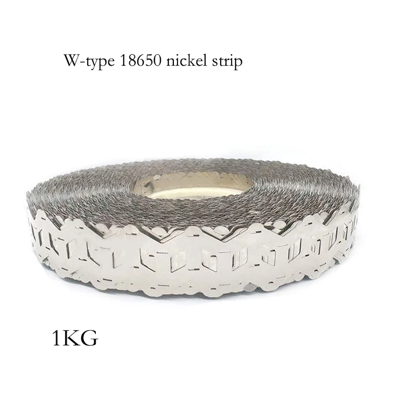 1KG W type nickel strip for spot welding of 18650 battery 0.15mm thick 18.5/19mm hole spacing misaligned nickel strip
1KG W type nickel strip for spot welding of 18650 battery 0.15mm thick 18.5/19mm hole spacing misaligned nickel strip
